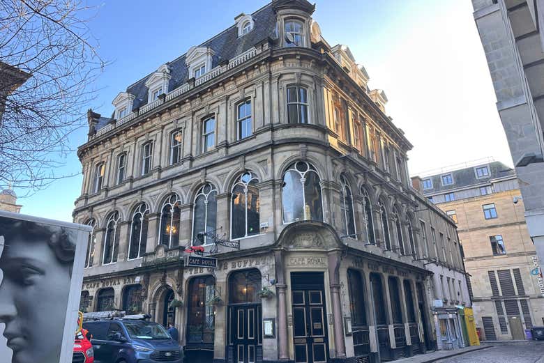 Fachada del Café Royal 