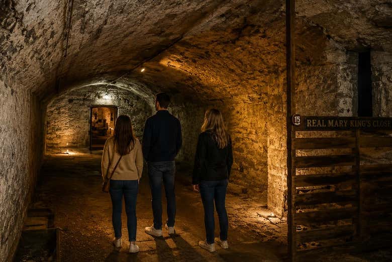 Visitando el Mary King´s Close de Edimburgo