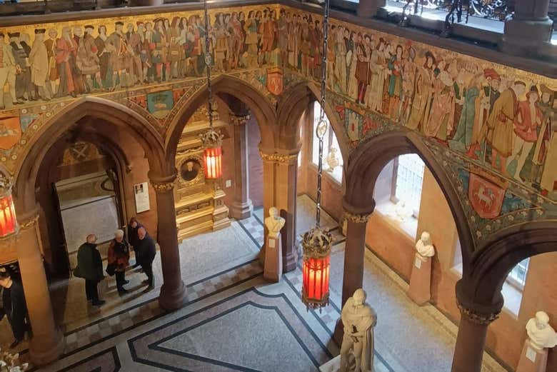 Vestíbulo de la Galería Nacional de Retratos