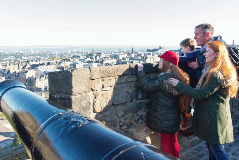 Vistas desde el Castillo de Edimburgo