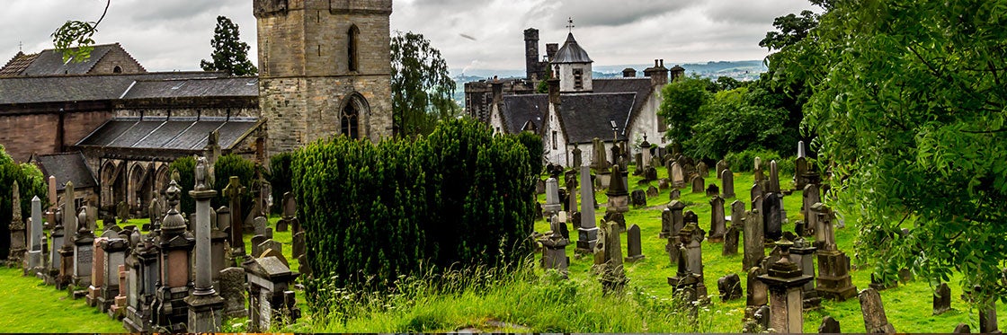 Églises et cimetières à Édimbourg