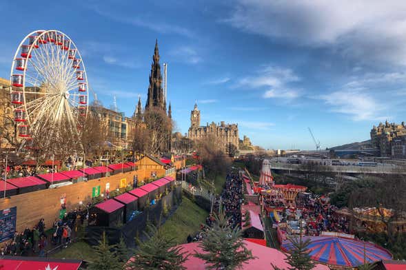 Tour natalizio di Edimburgo