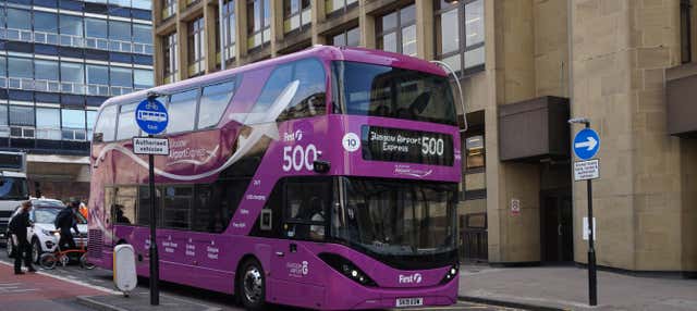 Ônibus entre Glasgow e o aeroporto