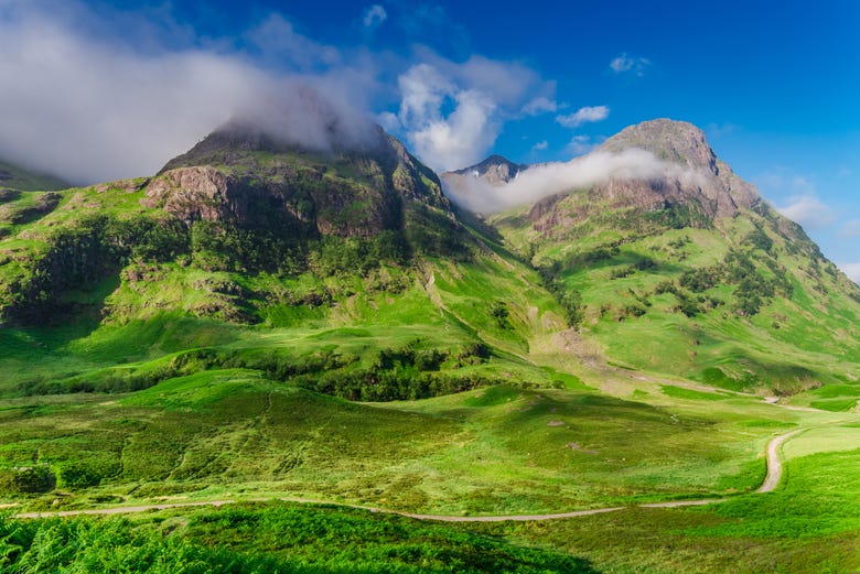 Glencoe, one of the most beautiful parts of the highlands