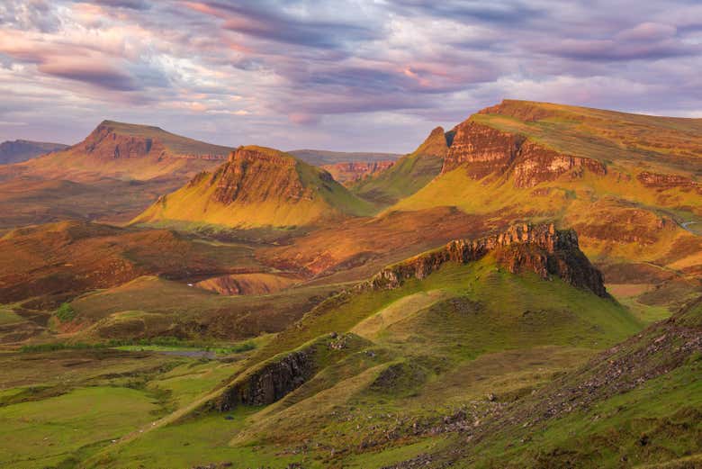 La Península Trotternish, en la isla de Skye