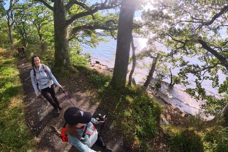 Caminharemos em meio a uma natureza incrível