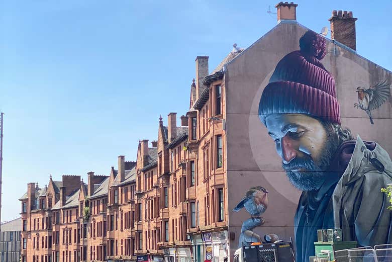 Observez le street art de Glasgow