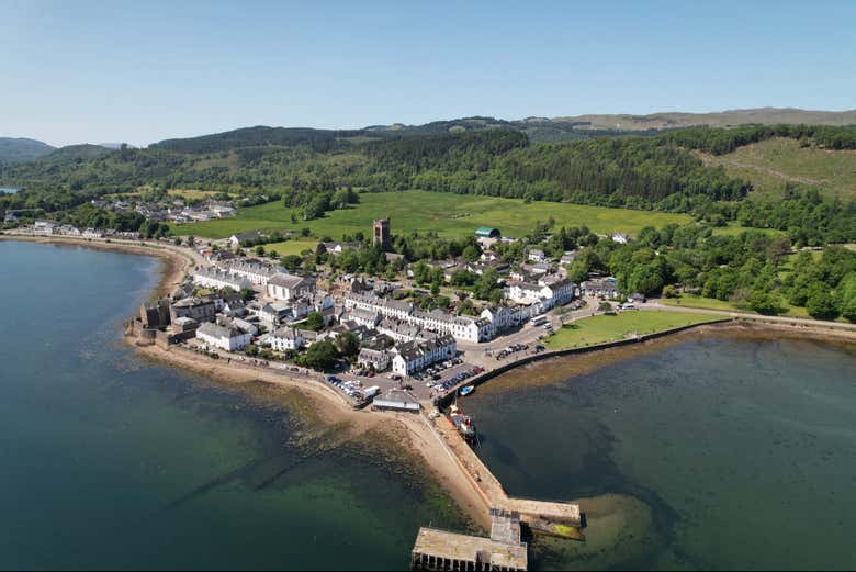 Vistas aéreas de Inverary