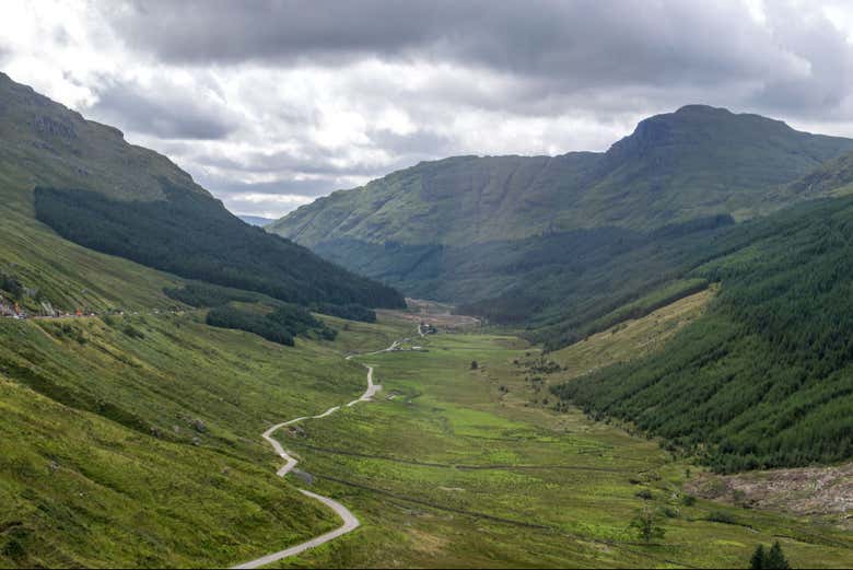 As paisagens impressionantes das Highlands