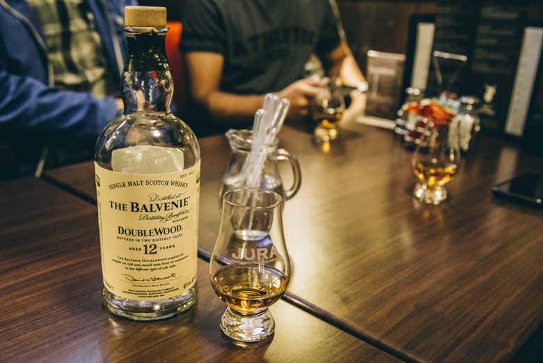 Bouteille de whisky écossais