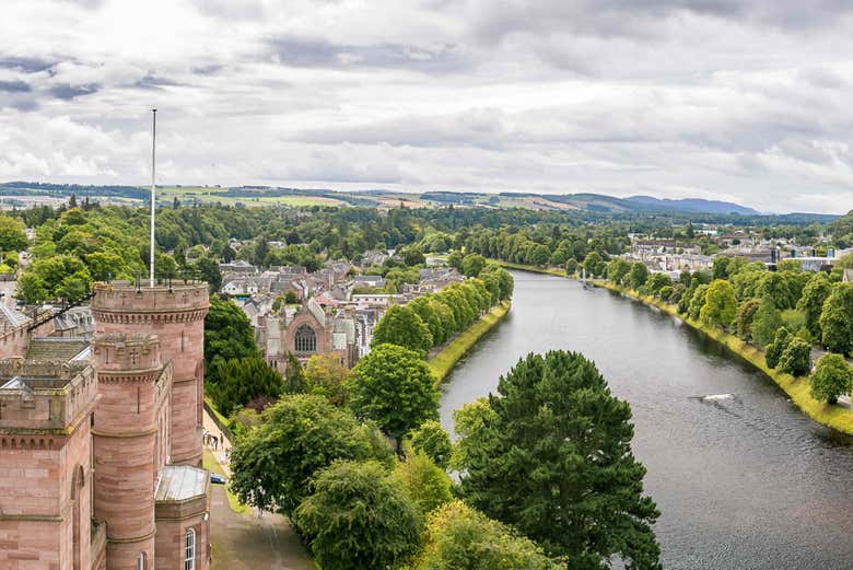 Vista panorámica de Inverness