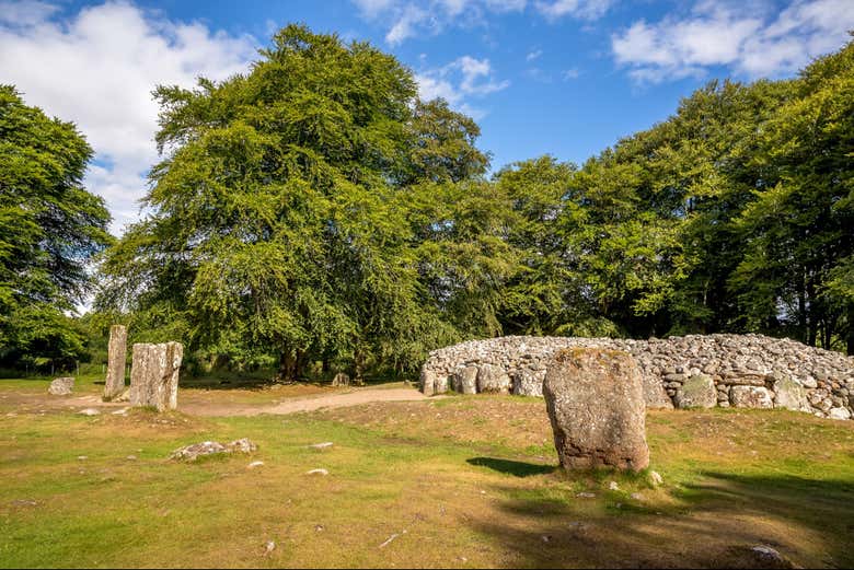 I resti di Clava Cairns