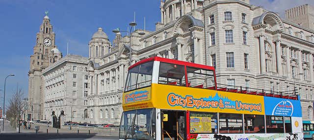 Crucero por el río Mersey + Autobús turístico de Liverpool