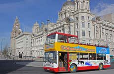 Crucero por el río Mersey + Autobús turístico de Liverpool