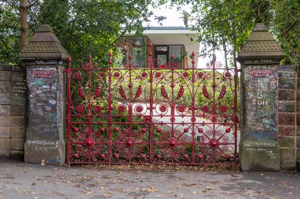 Entrada a Strawberry Field