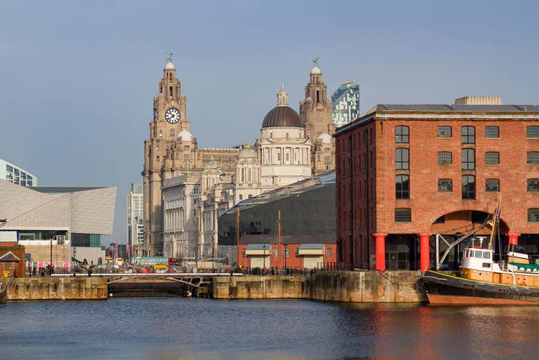 The historic Albert Dock