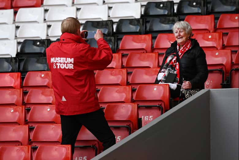 Le gradinate dell'Anfield