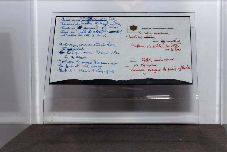John Lennon's handwritten draft for Strawberry Fields Forever