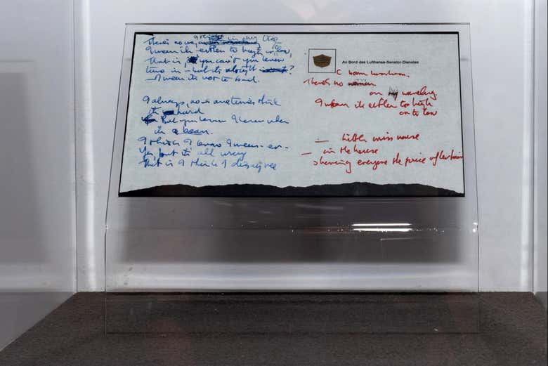 Un borrador de John Lennon