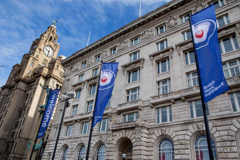 La facciata del British Music Experience