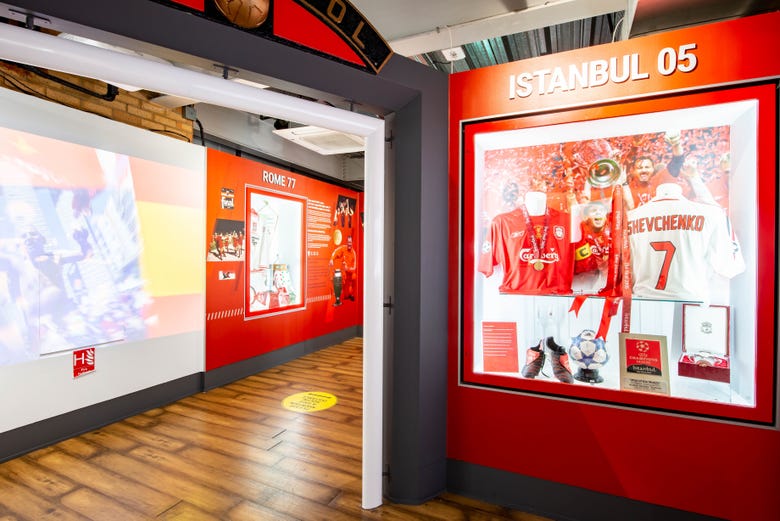 Liverpool: Excursão ao Museu e Estádio do Liverpool FC