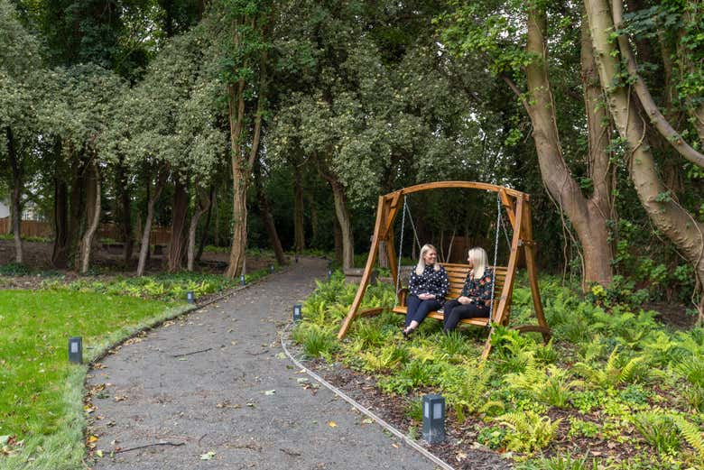  Swing in the Strawberry Field gardens