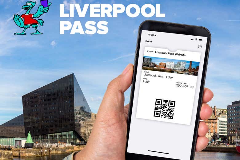 Cartão turístico Liverpool Pass