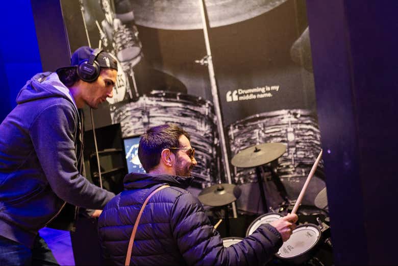 El museo cuenta con varias salas interactivas