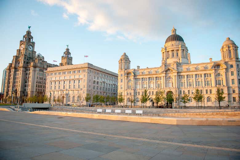 Las Tres Gracias en Pier Head