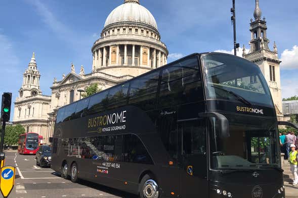 Ônibus gastronômico de Londres