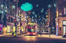 Autobús navideño de Londres