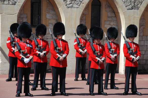 Cambio della guardia a Buckingham Palace