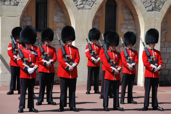 Troca da Guarda em Londres