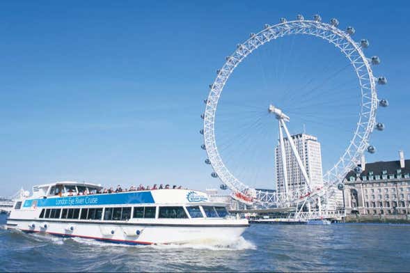 Crucero por el Támesis + Entradas para el London Eye