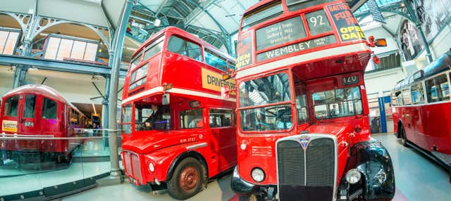 Entrada al Museo del Transporte de Londres