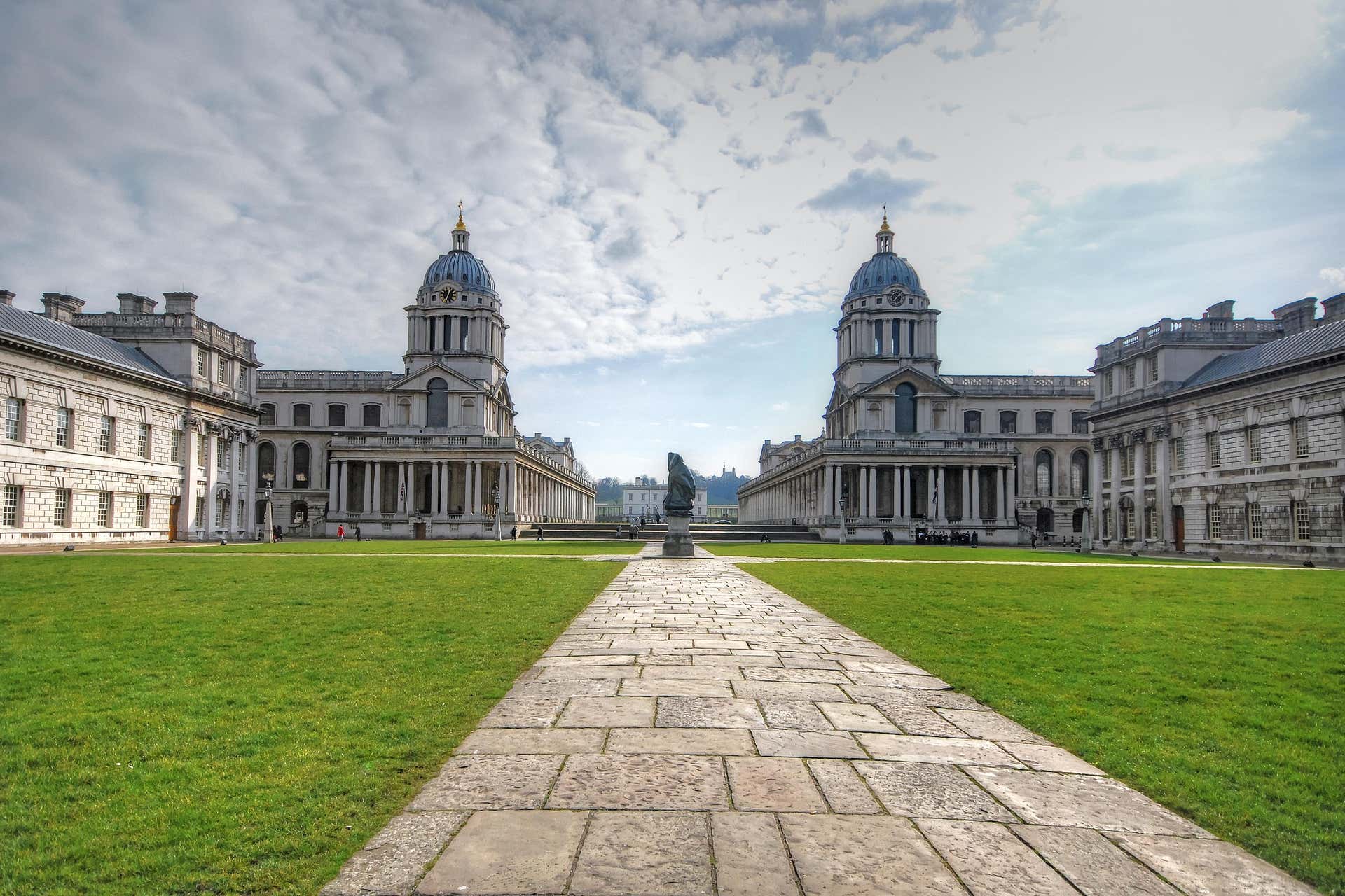 Entrada al Old Royal Naval College