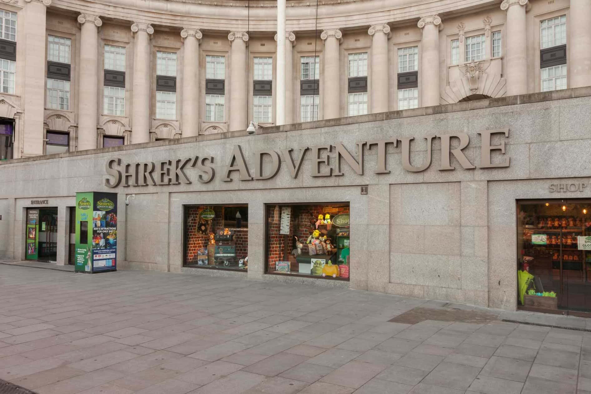 Shrek's Adventure Ticket