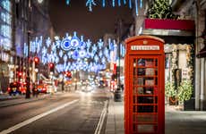 Free tour delle luci di Natale di Londra
