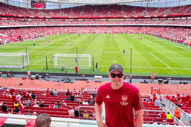 Veréis un partido del Arsenal en su estadio