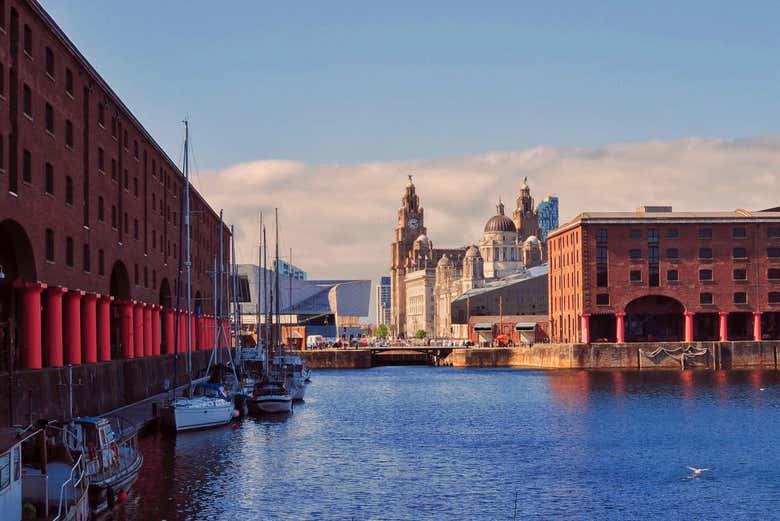 Albert Dock Liverpool.