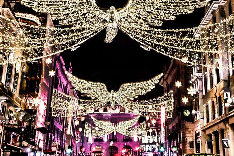 Decoración navideña de Londres