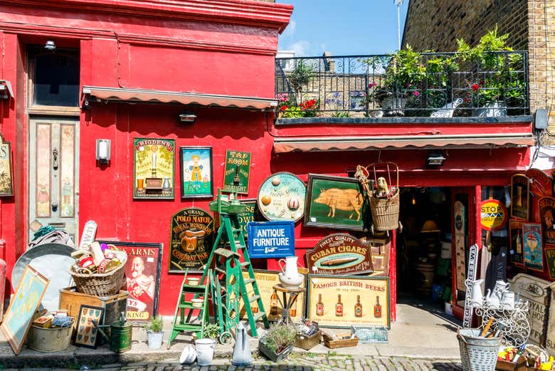 Anticuario en Portobello Road