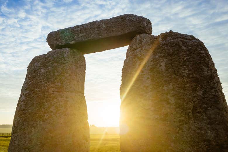 Uno de los arcos de Stonehenge