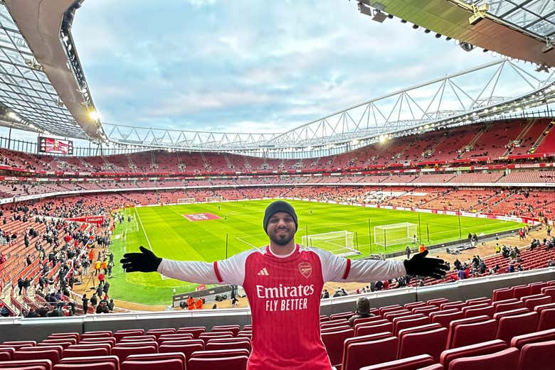 ¡Animaréis al Arsenal en el Emirates Stadium!