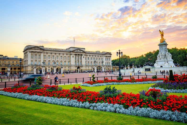 Dispondréis de una audioguía para ver el Palacio de Buckingham