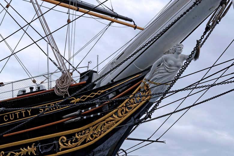 Détail du Cutty Sark