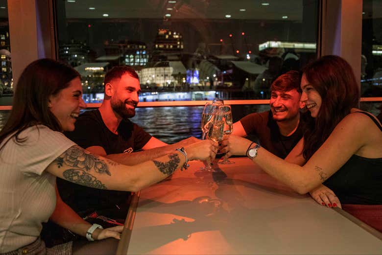 Brindisi con prosecco