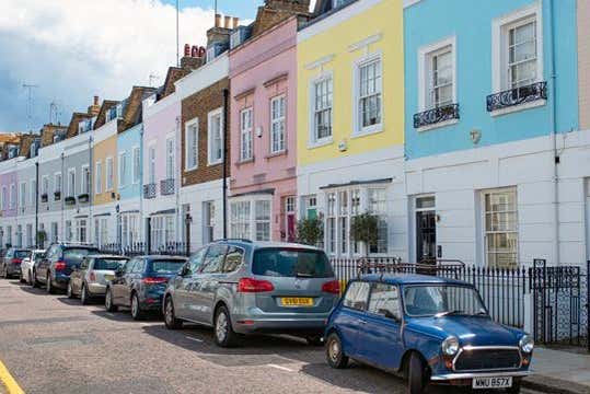 Casas de colores en King's Road