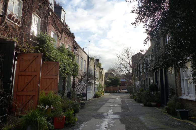 Une rue de la visite
