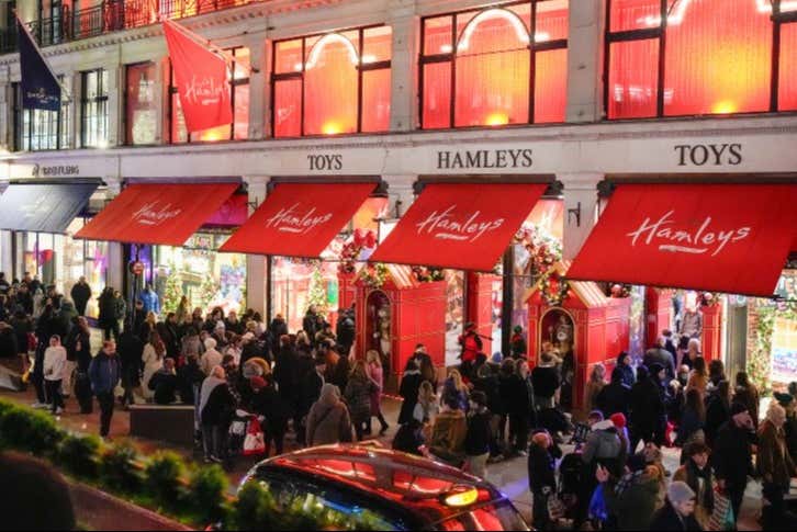 Navidad en el centro de Londres